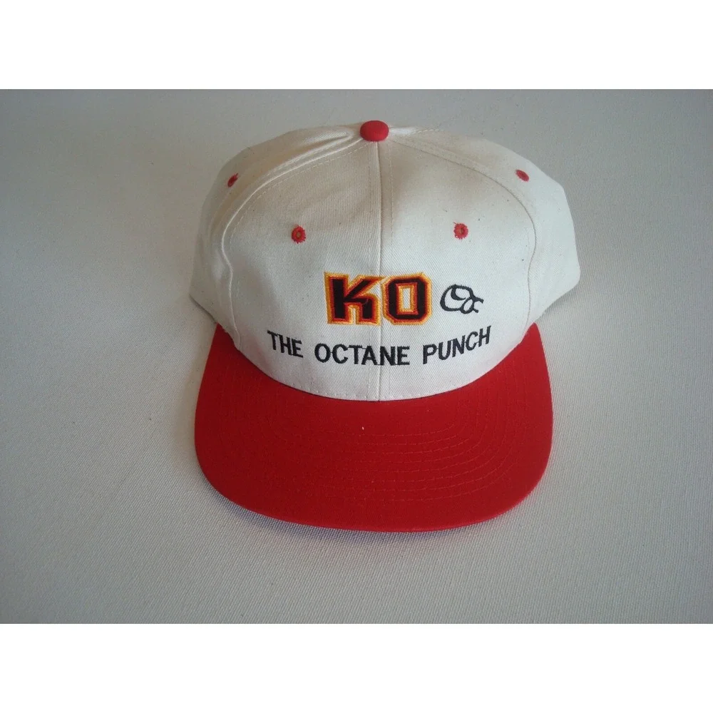 KO K.O. OCTANE PUNCH BARDHAHL RACING snapback DEADSTOCK HAT CAP VINTAGE P2